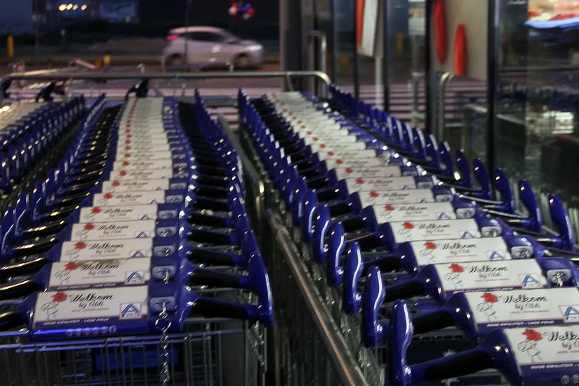 supermarktkarretjes aldi
