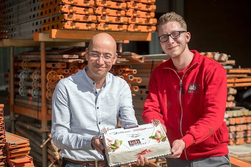 taart voor lsb groep