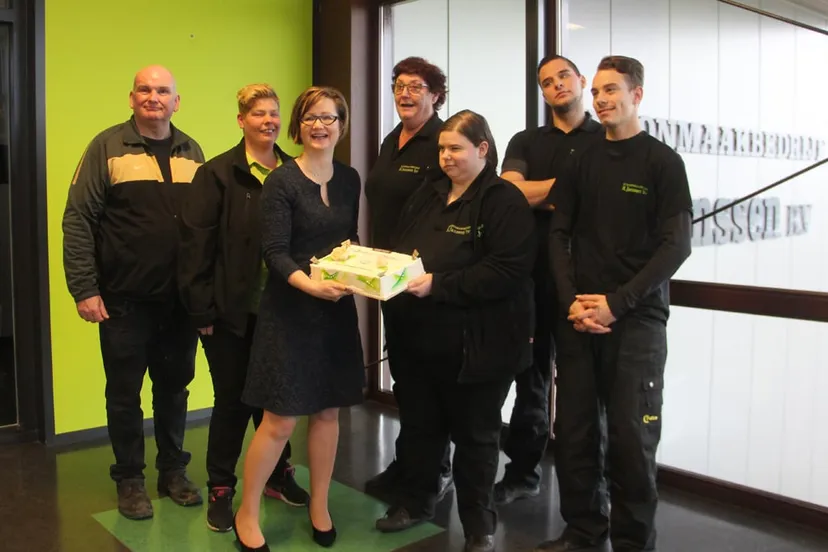 taart voor schoonmaakbedrijf r janssen sittard