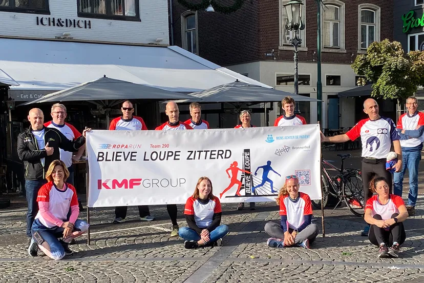team blieve loupe zitterd