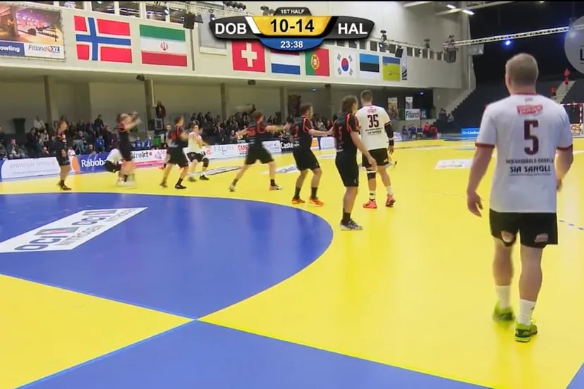 tenax dobele vs halden topphndball