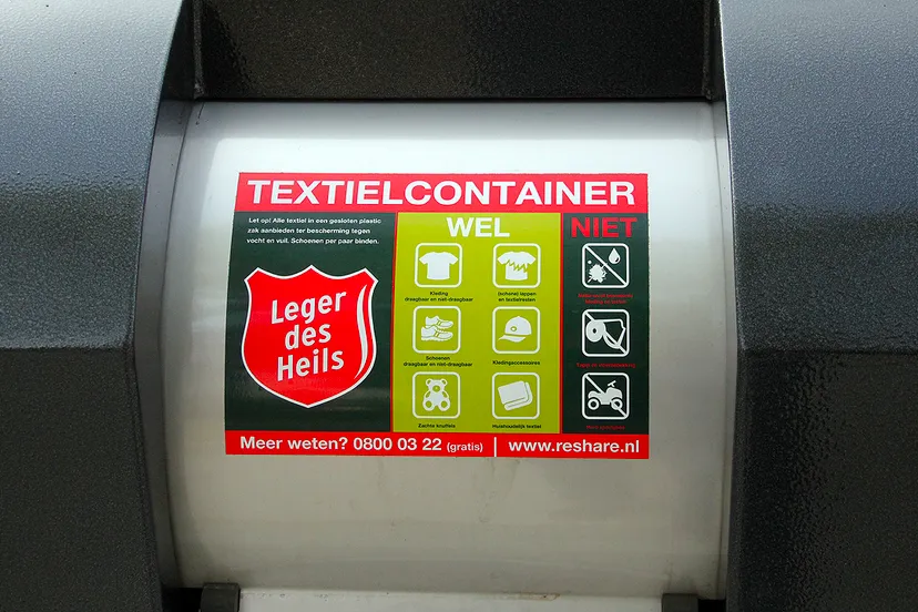 textielcontainer recycleparkje