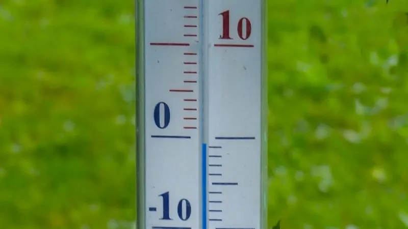 thermometer 05 graden