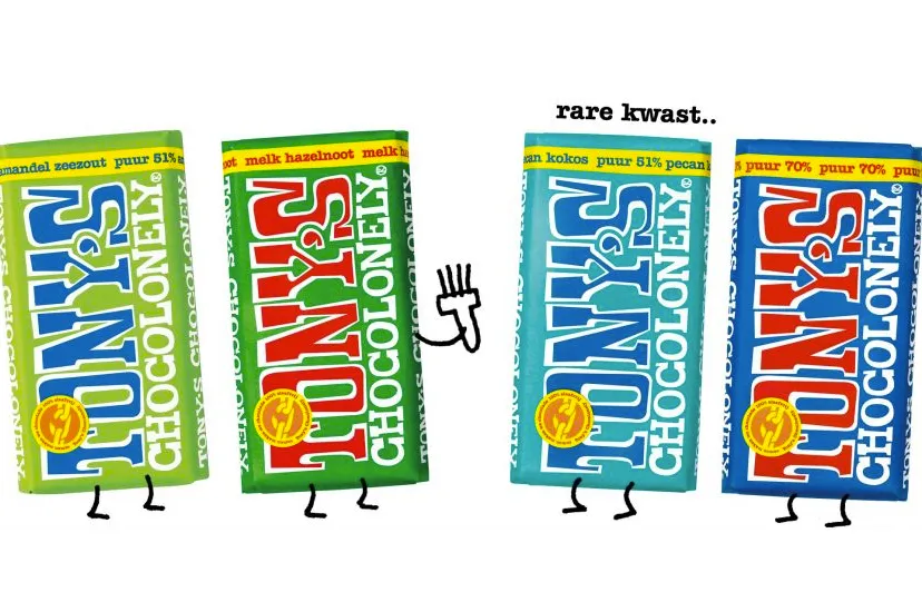 tony chocolonely rare kwast