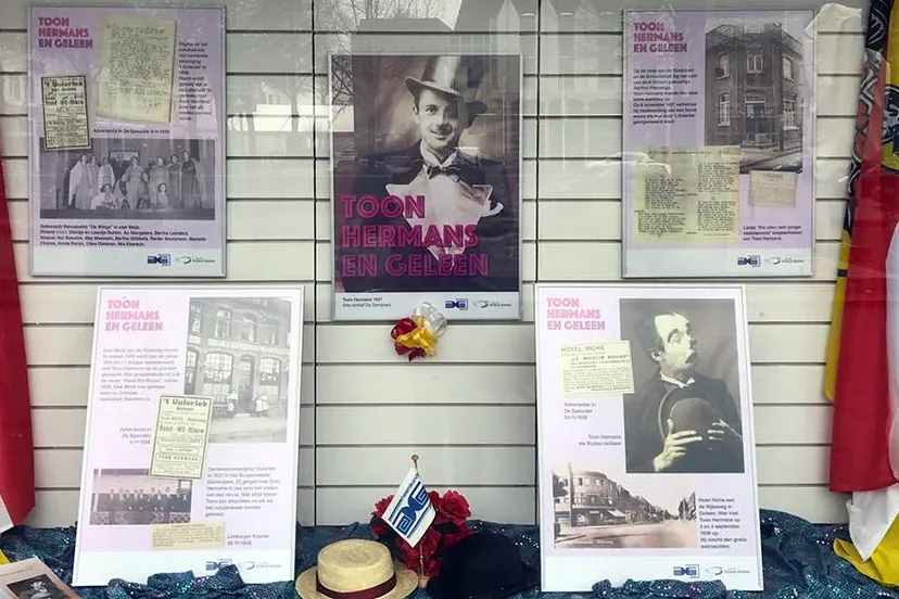 toon hermans in geleen markt 50