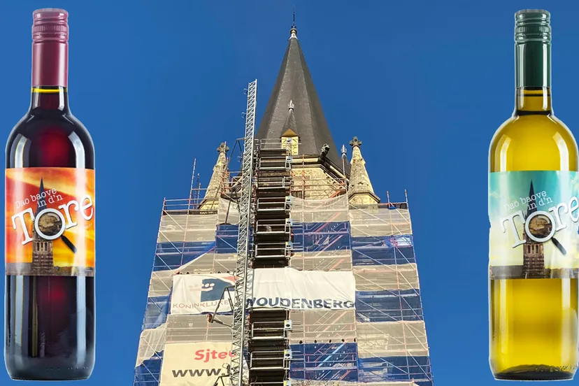 torenwijn toren petruskerk afbraak steiger