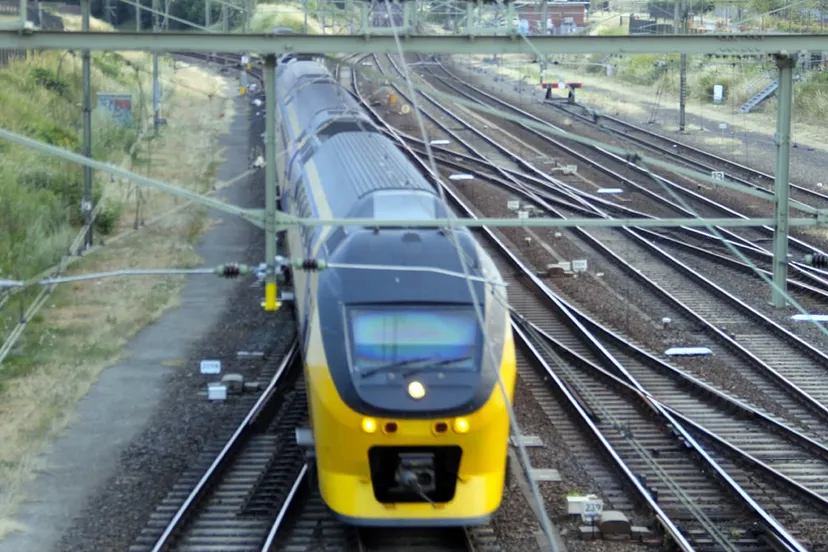 trein bij station sittard