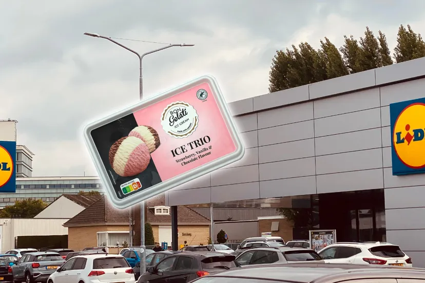 tri colore gelato lidl supermarkt sittard