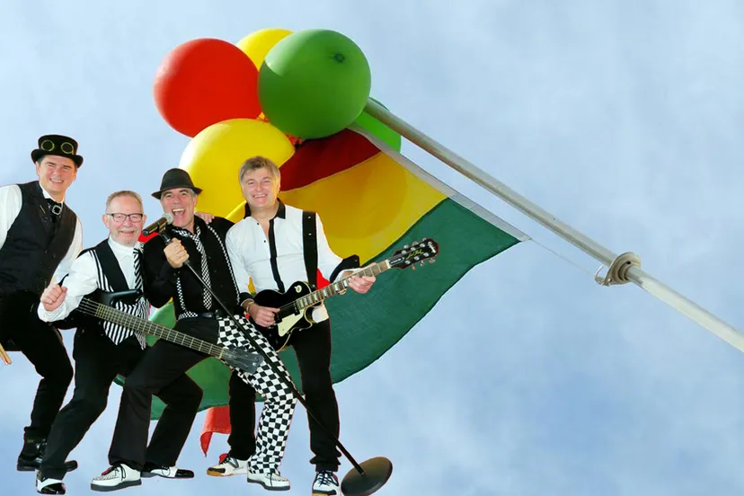 uitroepingszitting marotte 2020 carnavalsdriekleur rood geel groen vlag