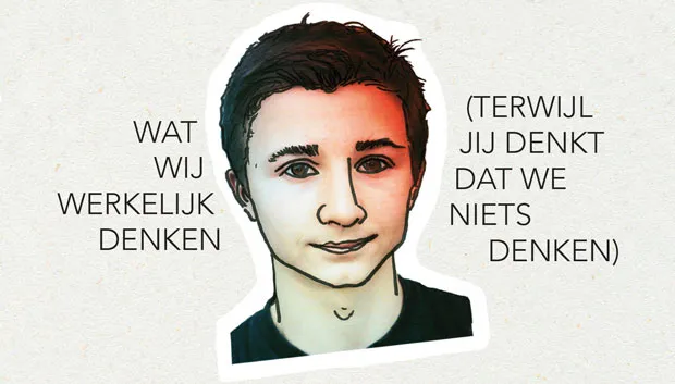 uitsnede uit voorplat buhre puber leaks