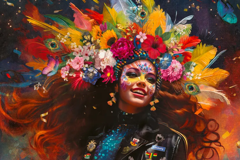 uitsnede vastelaovend in limburgposter 2024