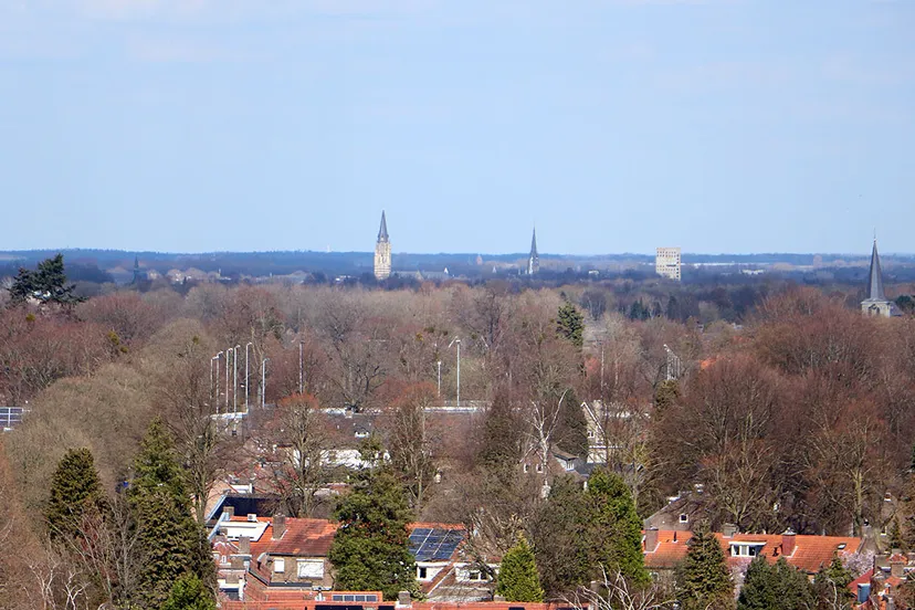 uitzicht over geleen glanerbrook oud geleen richting sittard