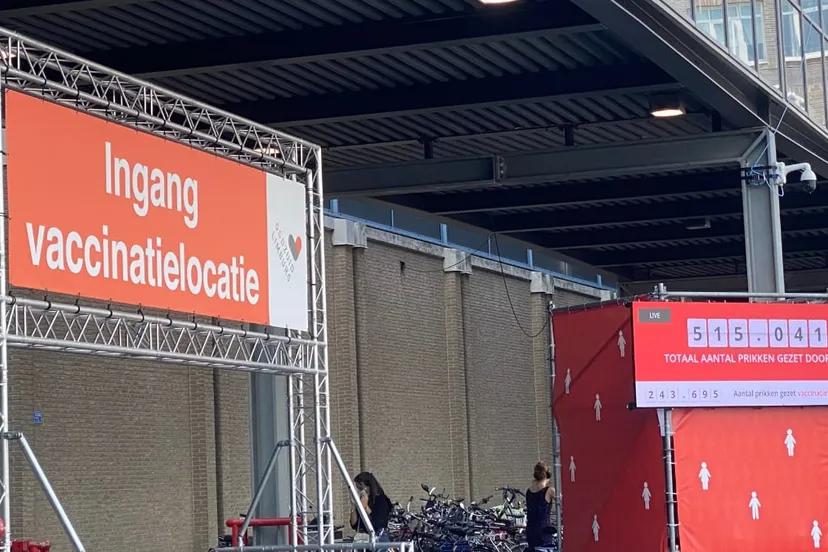 vaccinatielocatie mecc maastricht dd 9 juli 2021