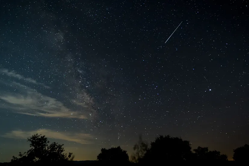 vallende ster meteoor