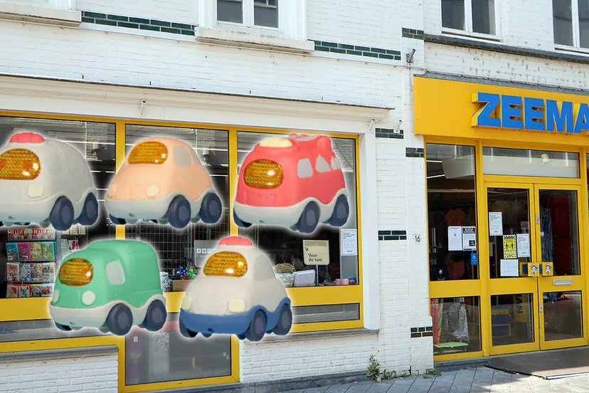 veiligheidswaarschuwing autootjes zeeman winkel sittard 2