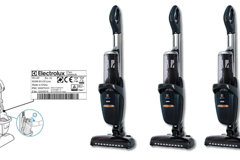 veiligheidswaarschuwing electrolux draadloze stofzuiger