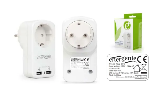 veiligheidswaarschuwing energie usb lader