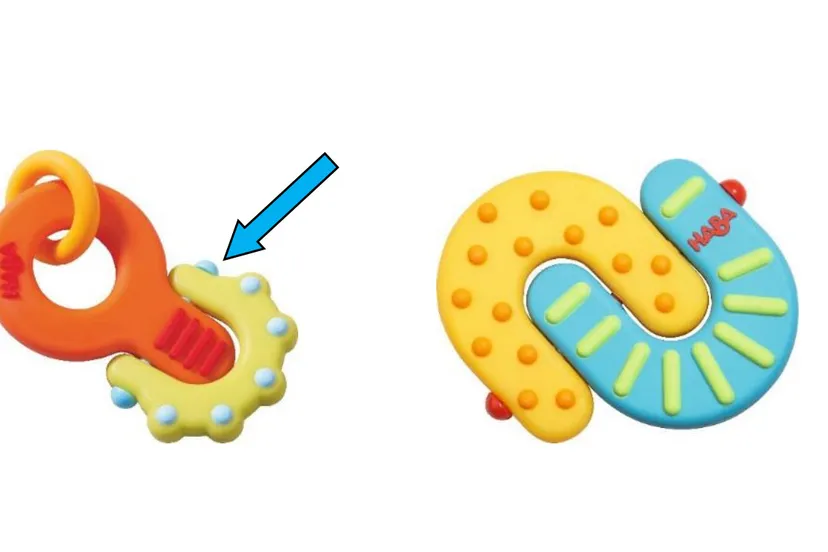 veiligheidswaarschuwing grijpspeeltjes haba