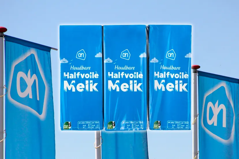 veiligheidswaarschuwing halfvolle melk drie vlaggen ah albert heijn