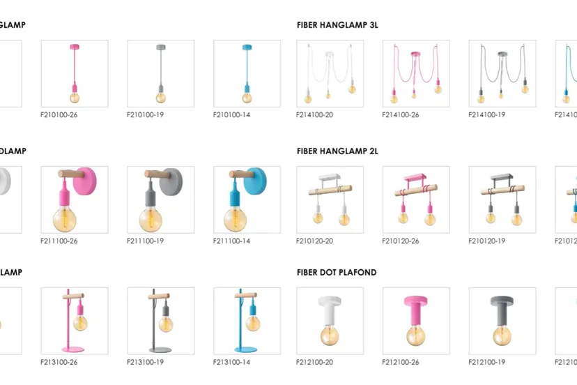 veiligheidswaarschuwing voor lampenserie