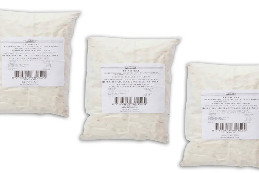 veiligheidswaarschuwing voor tempeh