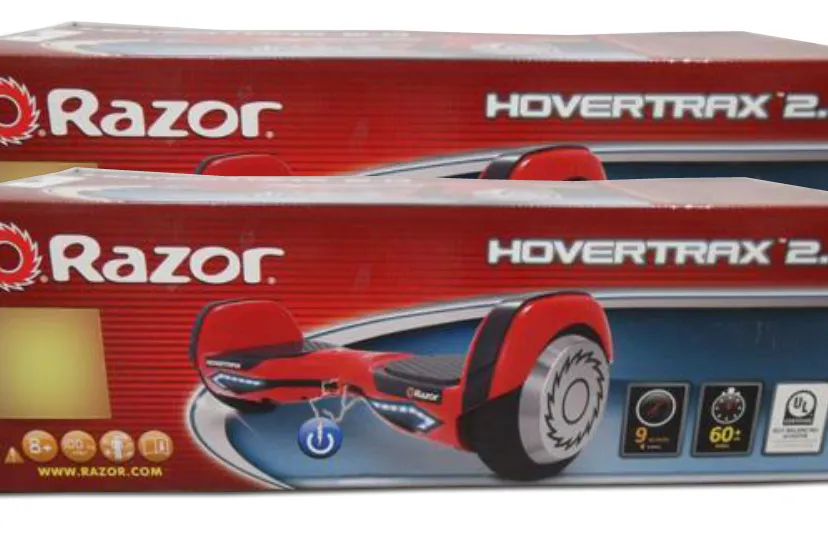 veiligheidswwarschuwing razor hovertrax 20