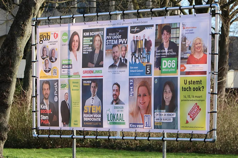 verkiezingsposters raadsverkiezingen 2022 sittard 1