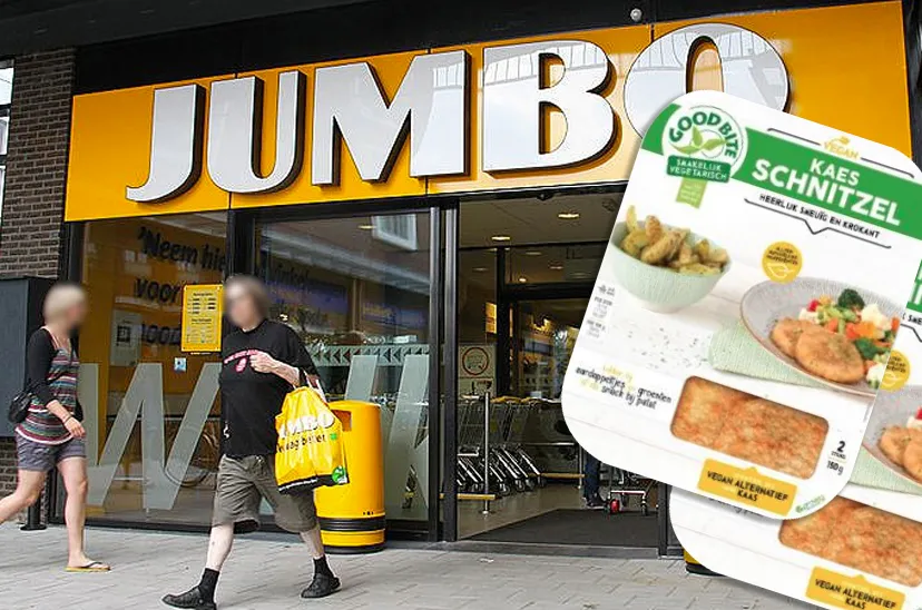 verpakkingsfout kaesschnitzel jumbo entree supermarkt