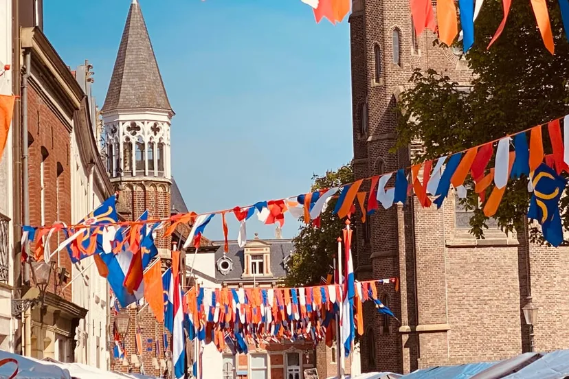 versieringen met koningsdag