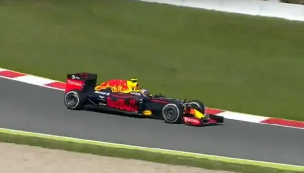 verstappen in red bull gp spanje