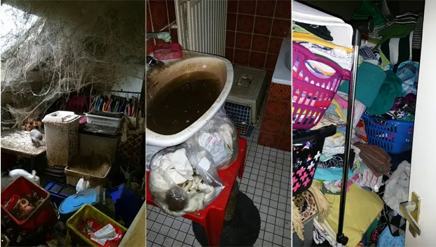 vervuilde woning geleen februari 2016