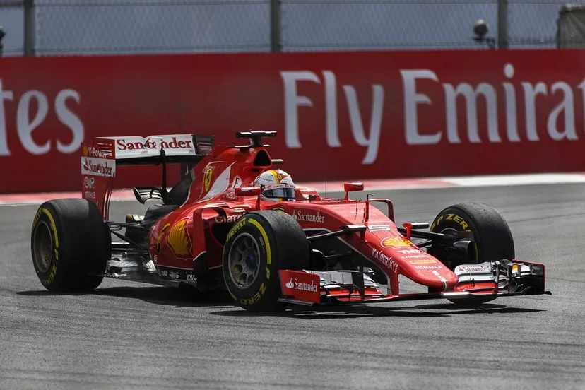 vettel in mexico 2015