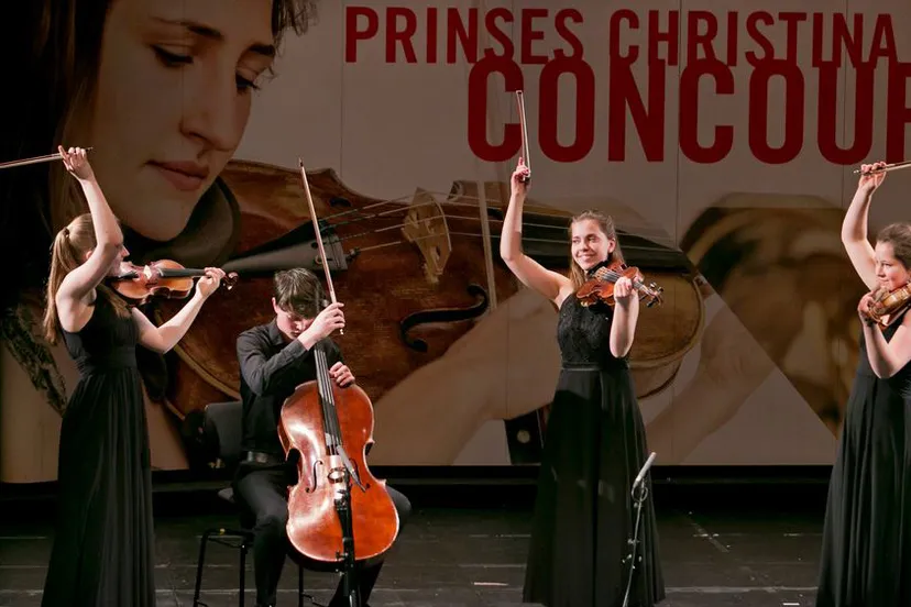 viride kwartet bij finale pcc 2018 vrij te gebruiken ovv fotograaf peter van mulken