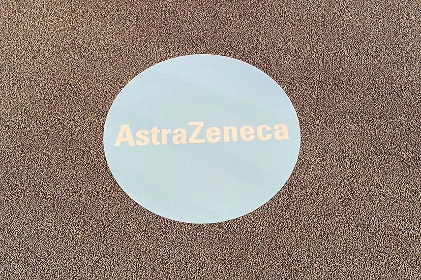 vloersticker astrazeneca priklocatie geleen