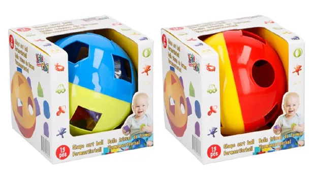 vormensorteerbal onveilig