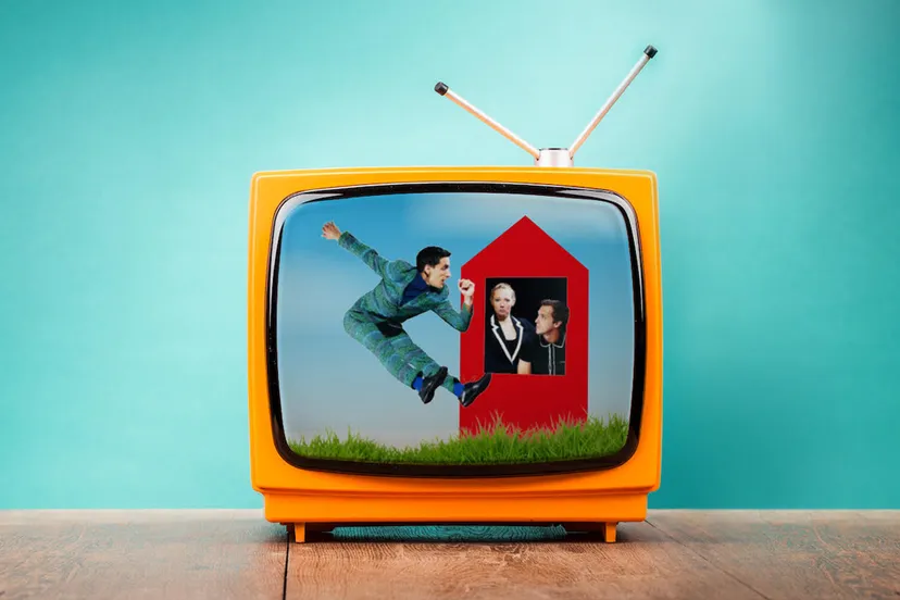 vreemde eend als serie op tv