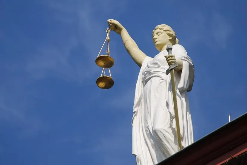 vrouwe justitia