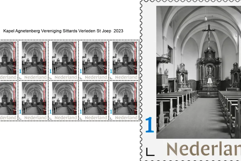 vsv postzegel sint joep 2023 helenakapel