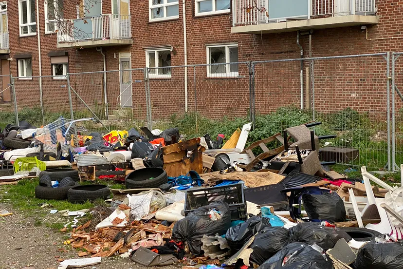 vuilstort in stadbroek