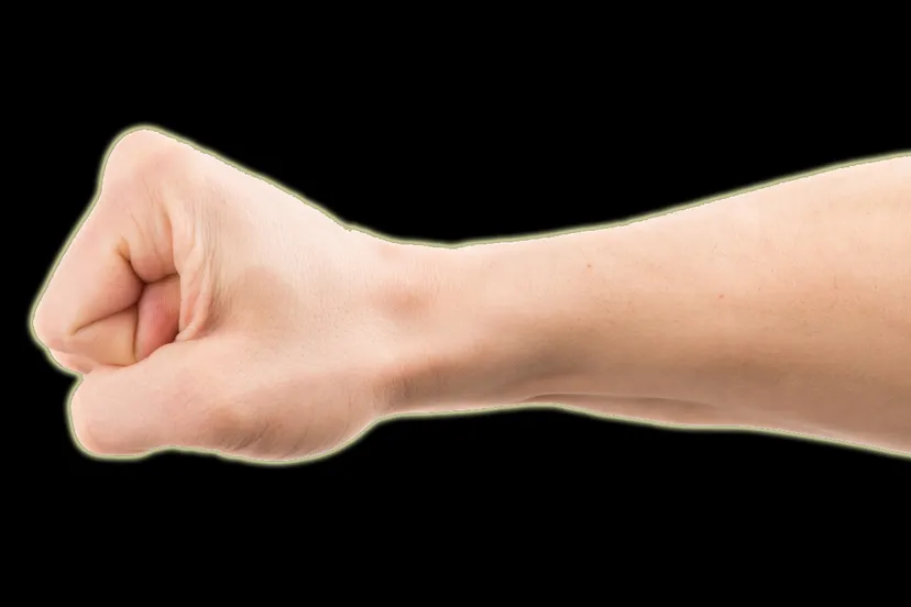 vuist agressie vuistslag