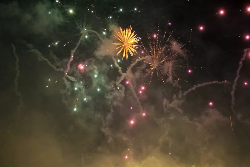 vuurwerk oud op nieuw smog