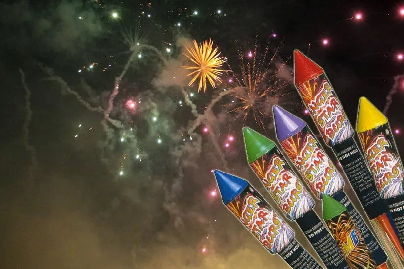 vuurwerk vuurpijlen