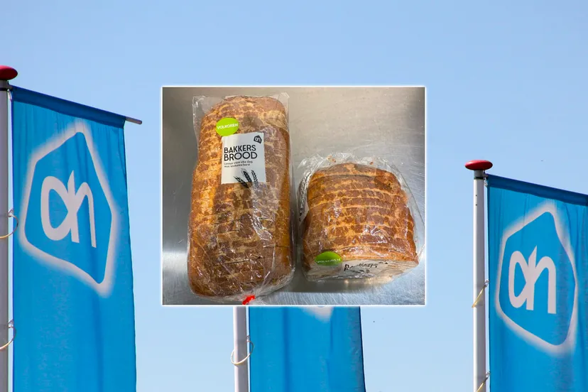 waarschuwing plastic in tijgerbrood drie vlaggen ah albert heijn