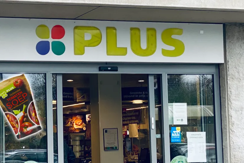 waarschuwing tomatensoep plus supermarkt