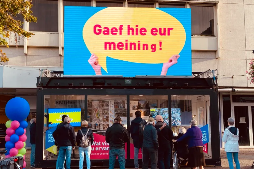 wat komt er op de plek van het vd gebouw 2