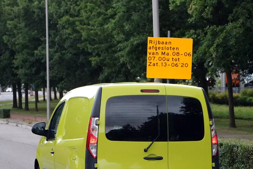 wegwerkzaamheden kerenshofweg geleen