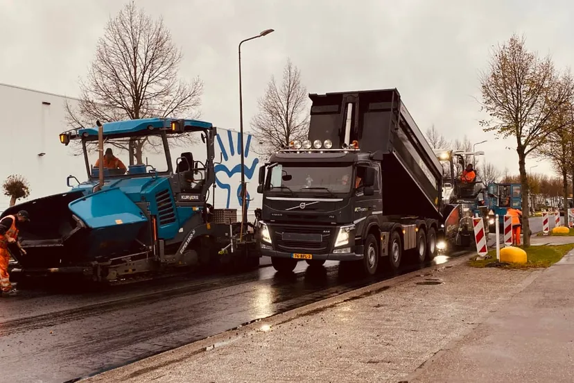 werkzaamheden dr nolenslaan nieuw asfalt