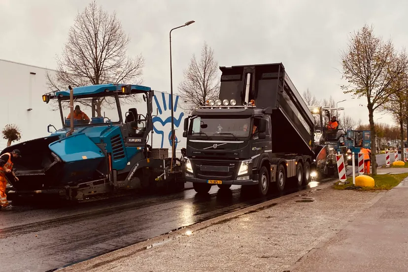werkzaamheden dr nolenslaan nieuw asfalt