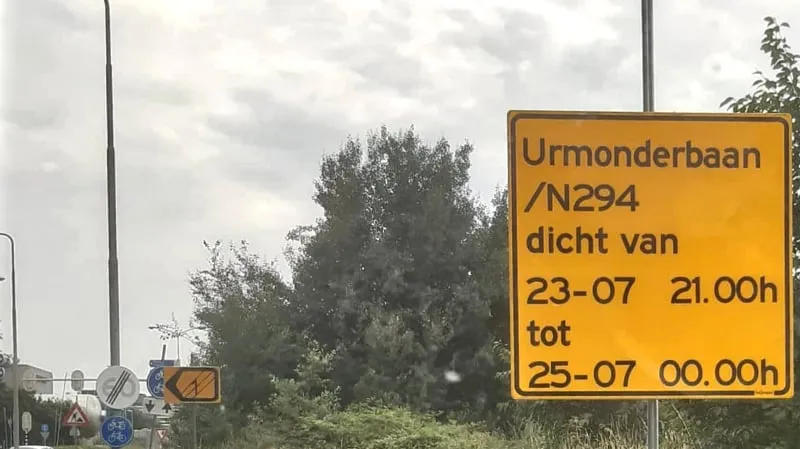 werkzaamheden n294 23 25 juli