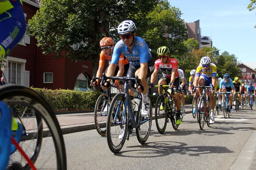 wielerwedstrijd in sittard